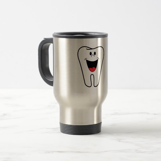 Caneca Térmica Tasse pour les Dentistes (Frente Esquerda)