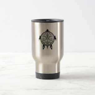Caneca Térmica Tattoo Tribal Turtle
