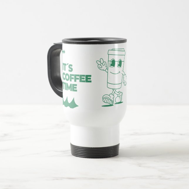 Caneca Térmica Taza de viaje (Frente Esquerda)