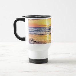 Caneca Térmica Taza de viaje paisaje del mar 