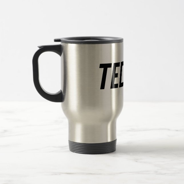Caneca Térmica TECHNO Music (Esquerda)