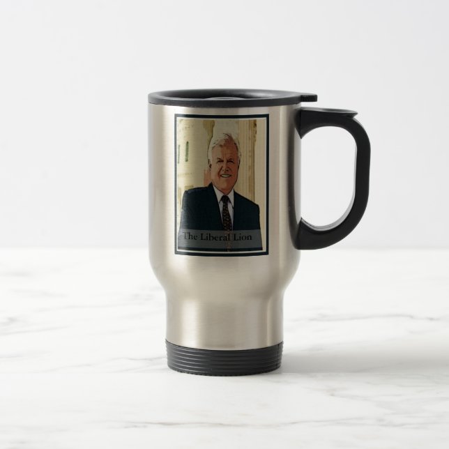 Caneca Térmica Ted Kennedy - o leão liberal (Direita)