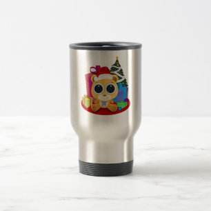 Caneca Térmica Teddy Bear - Natal