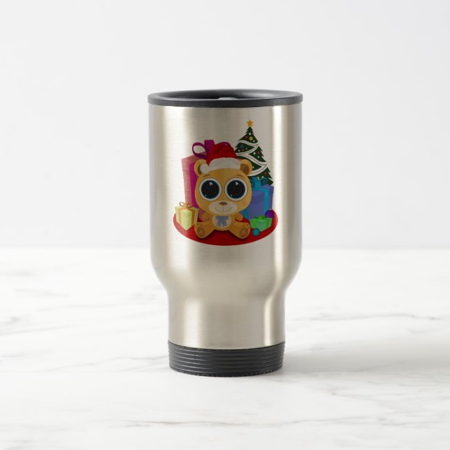 Caneca Térmica Teddy Bear - Natal (Centro)