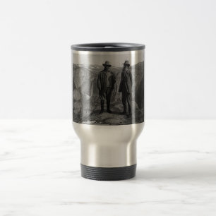 Caneca Térmica Teddy Roosevelt e John Muir em Yosemite