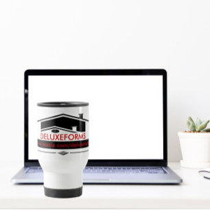 Caneca Térmica Telhado Preto