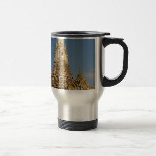 Caneca Térmica Templo de Wat Arun em Bangkok, Tailândia
