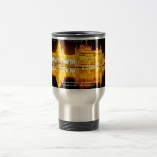 Caneca Térmica Templo Dourado Sikh na Índia Camisetas & Presentes