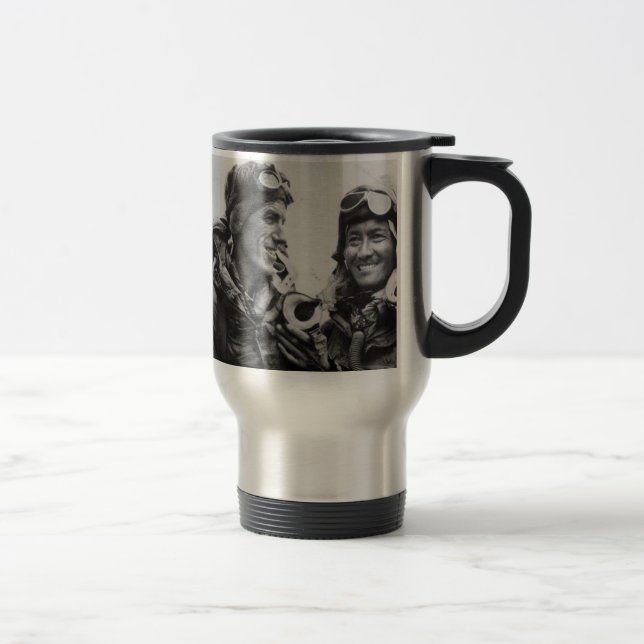 Caneca Térmica Tenzer Norgay Edmund Hillary Everest 1953 (Direita)