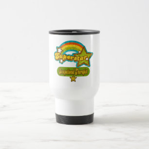 Caneca Térmica Terapeuta ocupacional da estrela mundial