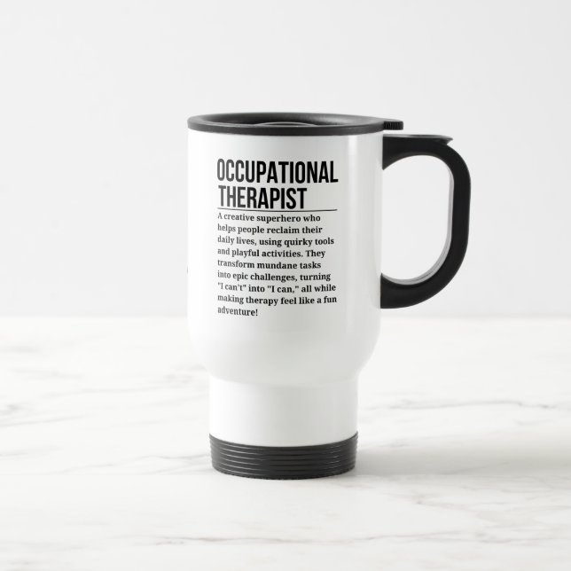 Caneca Térmica Terapêutica Ocupacional (Direita)