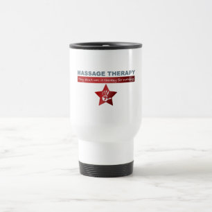 Caneca Térmica Terapia de Massagem em Vermelho Ruby