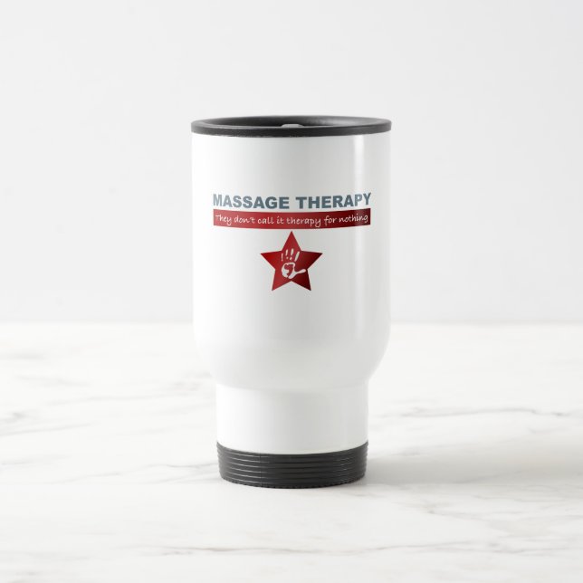 Caneca Térmica Terapia de Massagem em Vermelho Ruby (Centro)