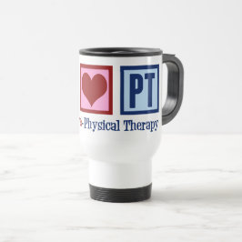 Caneca Térmica Terapia Física Paz Amor Terapia Física PT