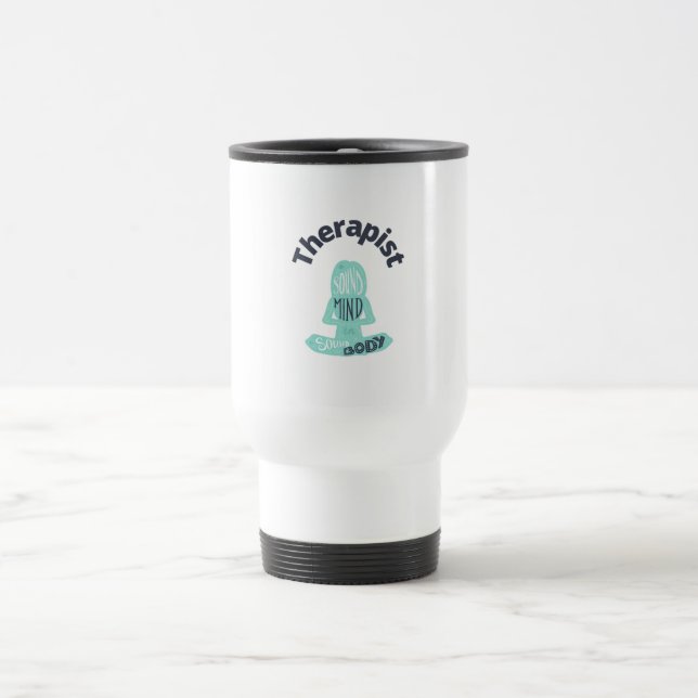 Caneca Térmica Terapista Yoga Pose Tumbler (Centro)