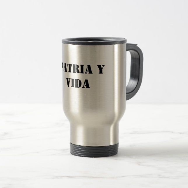 Caneca Térmica Termo para viajar (Frente Esquerda)