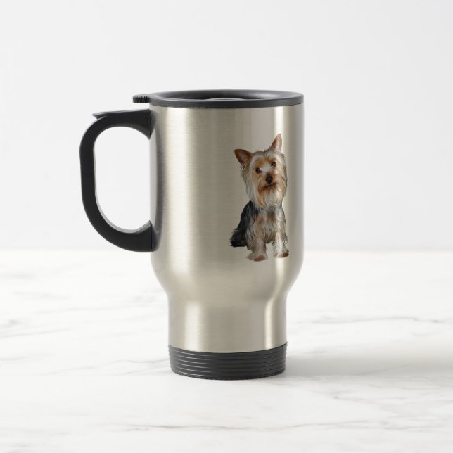 Caneca Térmica Terrier Silky (B) (Esquerda)