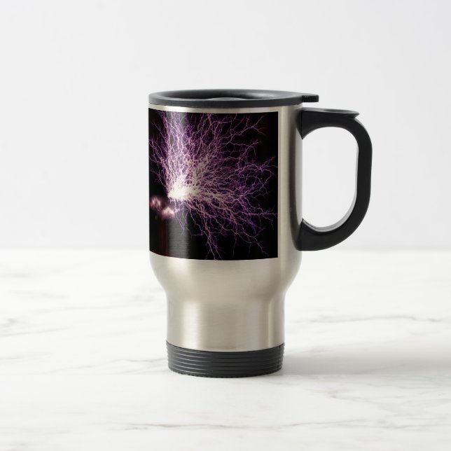 Caneca Térmica Tesla Coil Plasma (Direita)