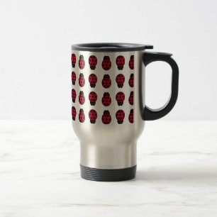 Caneca Térmica Teste padrão do joaninha