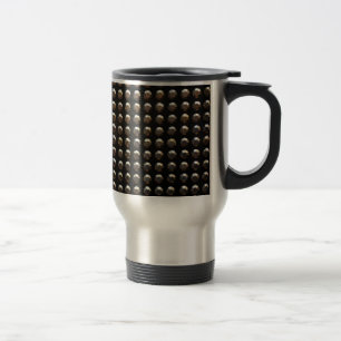 Caneca Térmica Teste padrão metálico dos parafusos prisioneiros