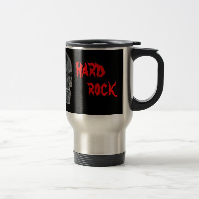 Caneca Térmica tete-de-mort hard rock (Direita)