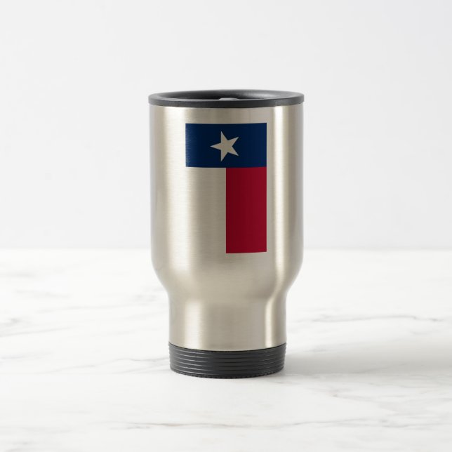 Caneca Térmica Texas Flag: Longhorns, O Estado das Estrelas do Te (Centro)