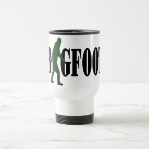 Caneca Térmica Texto de pé-direito e gráfico de abaulamento verde