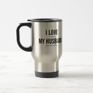 Caneca Térmica TEXTO PERSONALIZADO Amor Engraçado Citação Piad