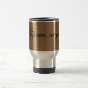 Caneca Térmica texto personalizado motivação para academia E