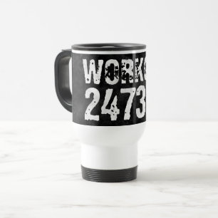 Caneca Térmica Texto vestido e arranhado Workout 247365 vintage
