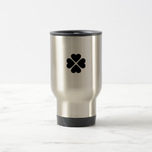Caneca Térmica Thermobecher taça de viagem preto glücksbringer