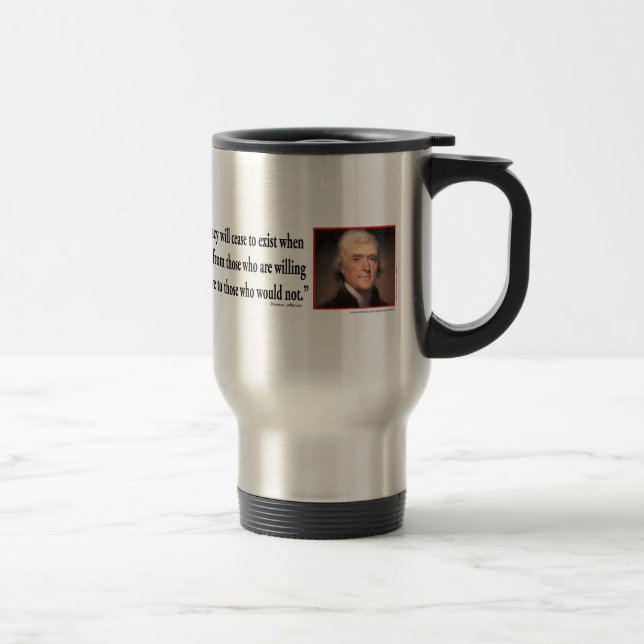 Caneca Térmica Thomas Jefferson (Direita)