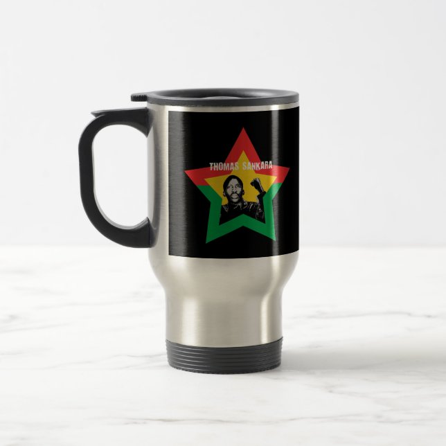 Caneca Térmica Thomas Sankara "Che" Viagem/Viagem ao trabalho Mug (Esquerda)