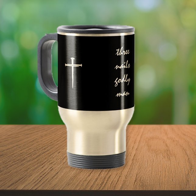 Caneca Térmica Three Nails Godly Man  (Criador carregado)