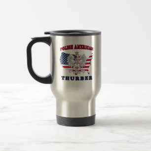 Caneca Térmica Thurber Texas Polonês Americano