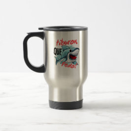 CANECA TÉRMICA TIBURÃO DIZ QUE PEDO, TUBARÃO, O QUE ESTÁ ACONTECE