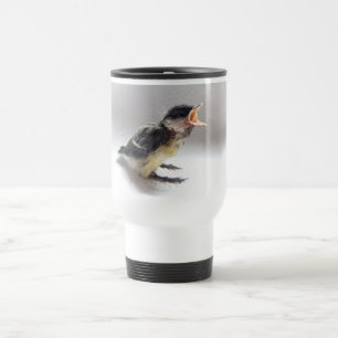 Caneca Térmica Tidi, meu Pássaro, o Parus Major
