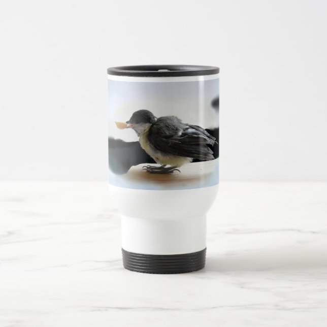Caneca Térmica Tidi, meu Pássaro, o Parus Major (Centro)