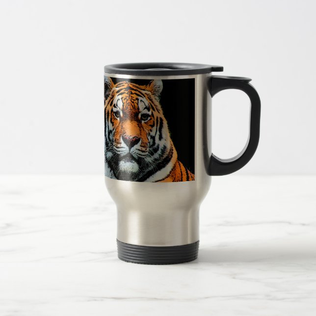 Caneca Térmica Tiger Eyes Inspiration (Direita)