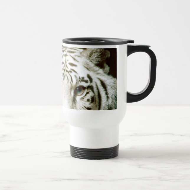 Caneca Térmica Tigre branco (Direita)