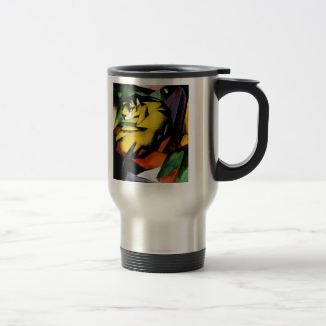 Caneca Térmica Tigre de Franz Marc (Direita)