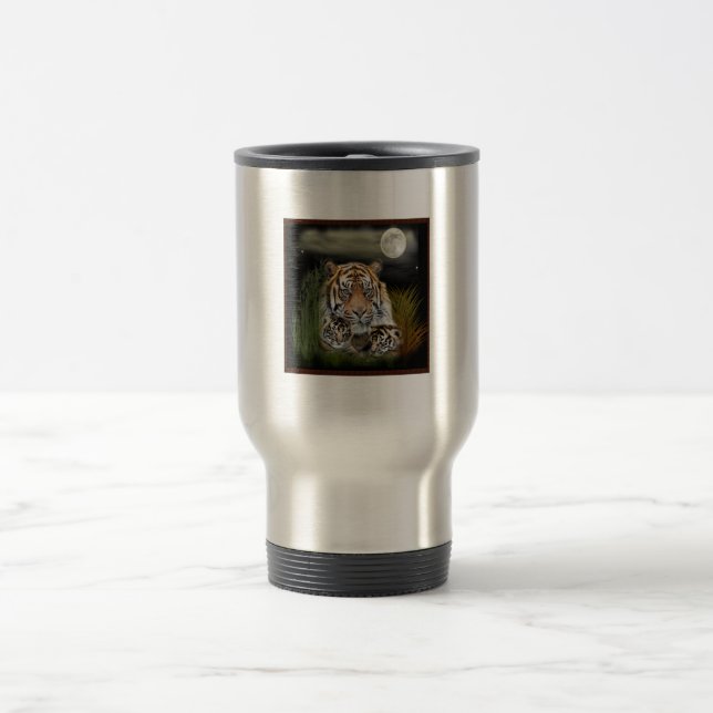 Caneca Térmica Tigre e filhotes (Centro)