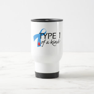 Caneca Térmica Tipo - 1 ESPERANÇA da consciência da fita azul d