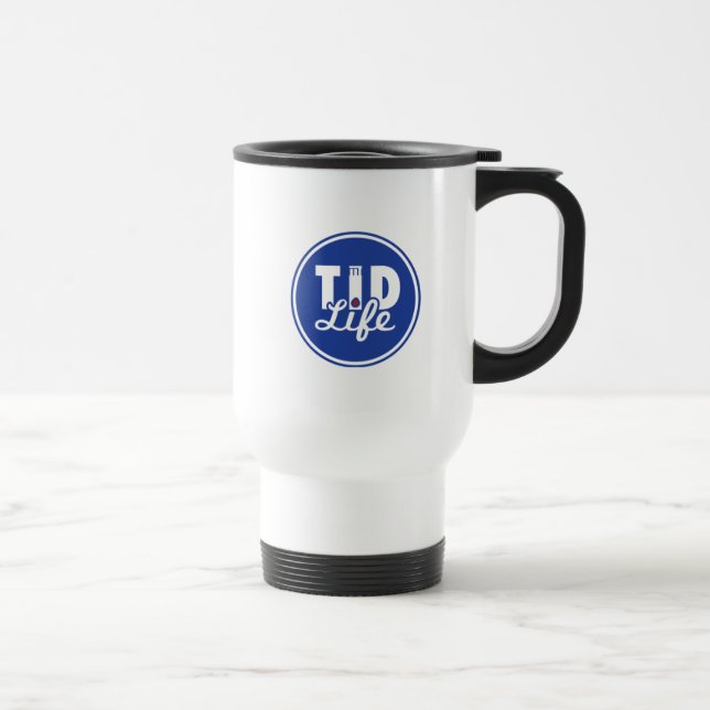 Caneca Térmica Tipo de cansado [azul] (Direita)