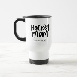 Caneca Térmica Tipo negro de moda de hóquei personalizado