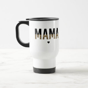 Caneca Térmica Tipografia da Mama Leopardo Dar à Mãe
