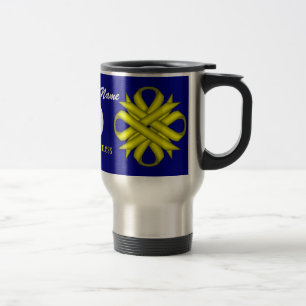 Caneca Térmica Tmpl de Fita Amarela de Kenneth Yoncich