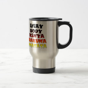 Caneca Térmica Todos Quênia Hakuna Matata