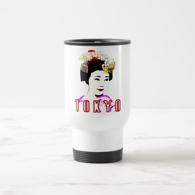 Caneca Térmica Tokyo Geisha (Centro)