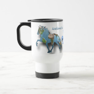 Caneca Térmica Tolerando o Cavalo da Islândia